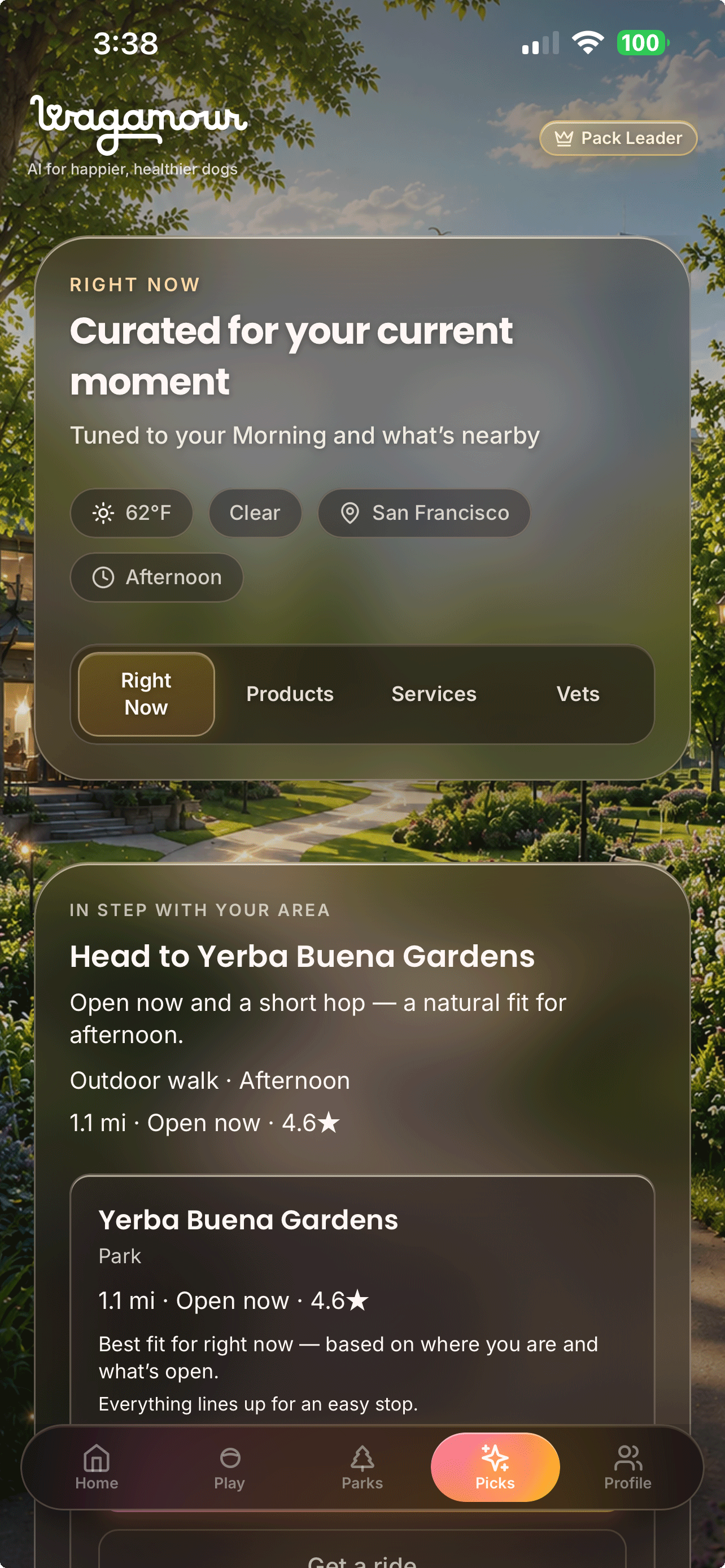Wagamour Picks: contextual product recommendations and shop links
